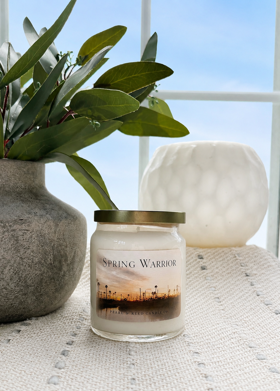 Where We Live Florida coastal candle label options by Pearl & Reed, alternate view